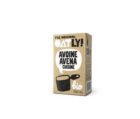 Oatly Crema Leche Avena para Cocinar Bio 250ml