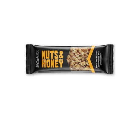BioTech USA Nuts & Honey Nuts And Peanut With Honey 35g | Natural Doctor