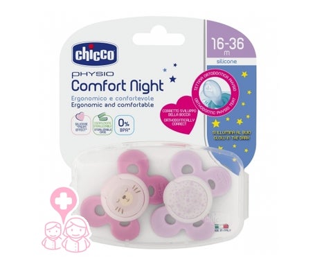 Comprar en oferta Chicco Physio Comfort 0m+ Silicone (2pcs.) Pink