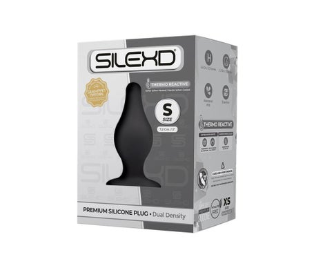 Silexd Silexpan Premium Nro 2 Plug Anal Silicona Talla M 1ud