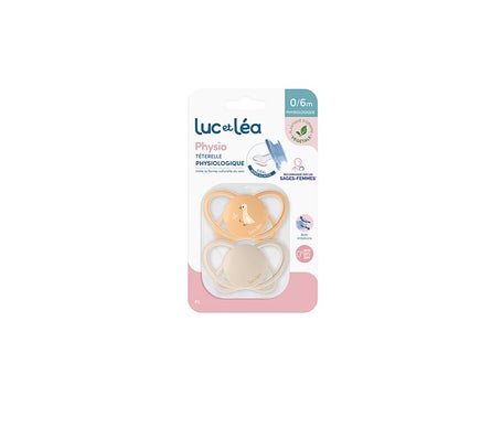 Luc Et Léa Physio Air Duo Chupete 0-6M P1 2uds