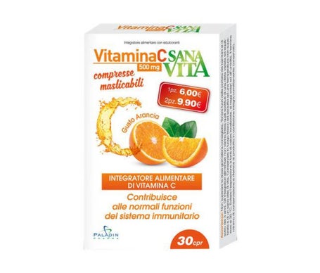 Sanavita Vitamina C Masticable 30comp