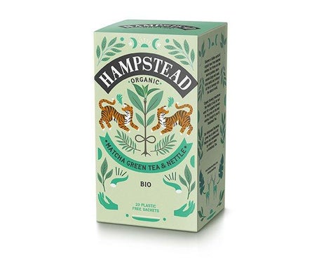 Hampstead Tea Matcha Green Tea Nestle Infusión Bio 20 Sobres