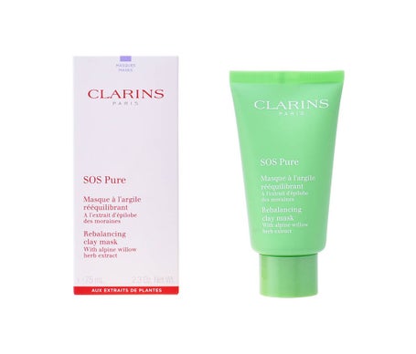 Máscara Clarins Sos Pure Rebalancing Clay 75ml