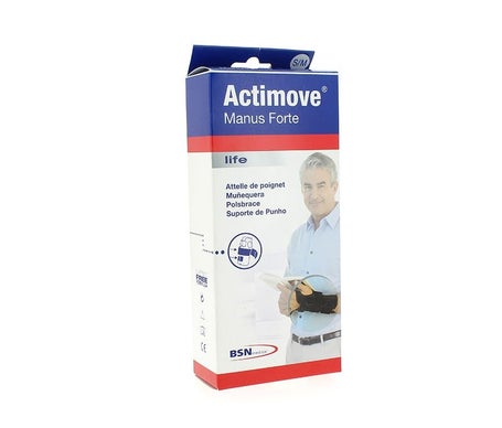 Actimove Muñequera Manus Forte Derecha S-M Beige 14-19cm 1ud