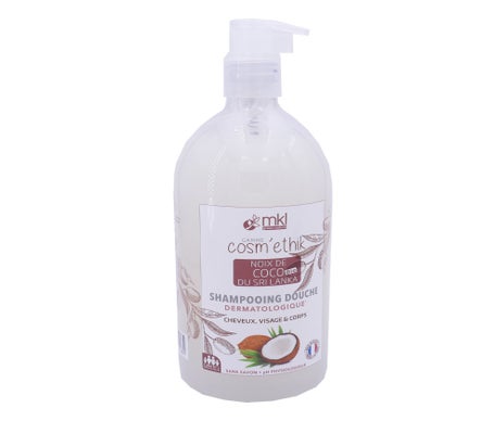 Mkl Cosm Ethik Shampooing Douche Noix De Coco Du Sri Lanka 1 Lit