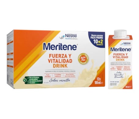 Meritene Pack Drink Vainilla 12x125ml