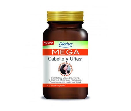 Dietisa Mega Cabello y Uñas 60caps