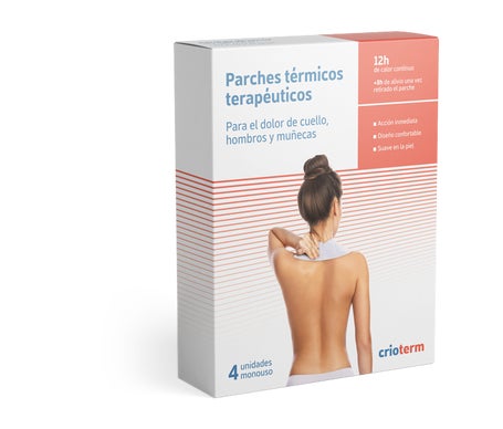 Crioterm Parche Calor Cuello y Hombros 4uds