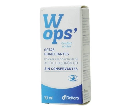 Deiters Wops Gotas Humectantes Sin Conservantes 10ml
