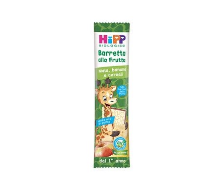 Hipp Barrita de Cereal Frutas Manzana Plátano Orgánico 23g