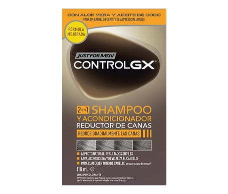 Solo per gli uomini controllo GX GX riducendo l'attaccatura dei capelli Shampoo e balsamo