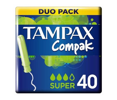 Tampax Compak Super 40 uds