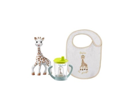 Comprar en oferta Vulli Set taza antigoteo Sophie la jirafa