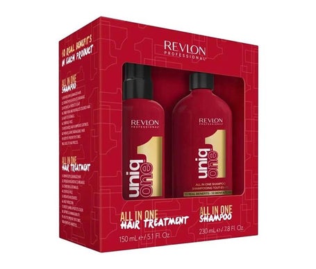 Revlon Uniq One Hair Treatment 150m + Shampoo 230ml Duo Pack