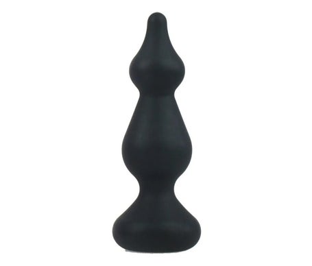 Adrien Lastic Amuse Plug Anal Silicona Negro Talla S 1ud