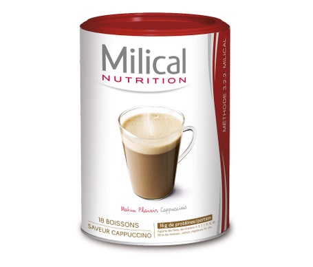 Milical - Hyperprotein Cappuccino Bebidas 18 sobres