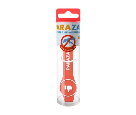 Axamed Parazap Pulsera Repelente de Mosquitos Naranja 1 ud