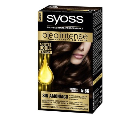 Syoss Oleo Intense N°4.86 Castaño Helado Pack 5uds