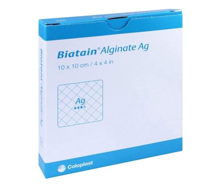 Biatain Alginato AG Apósitos 10x10cm 10uds