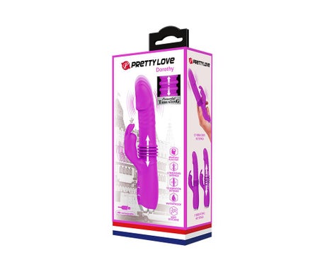 Pretty Love Dorothy Vibrador Conejo Recargable Morado 1ud