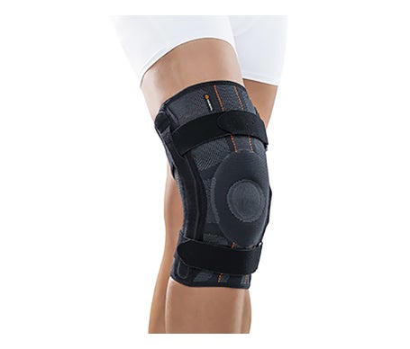 Orliman Rodillera Silicona Negra T6 1 Unidad