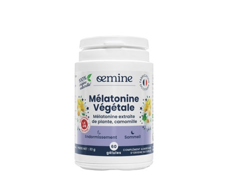 Oemine Vegetable Melatonin 60 Perlas