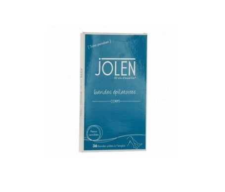 Jolen - Strisce Depilatorie Corpo 36 strisce