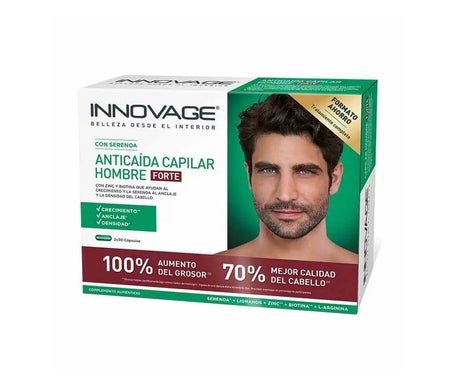 Innovage Anticaída Capilar Hombre Forte 2x30caps