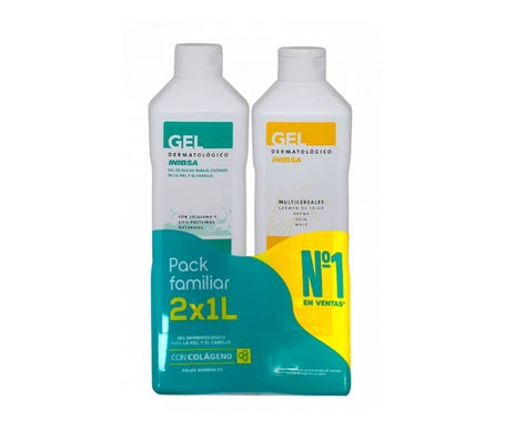 Pack Inibsa Gel con Colágeno + Gel Multicereales 2x1L