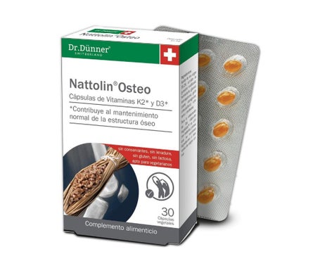 Nattolin® Osteo 30cáps de Dr. Dünner | Natural Doctor