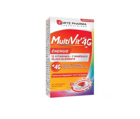 Forte Pharma Multivit'4G Energy Cpr 30