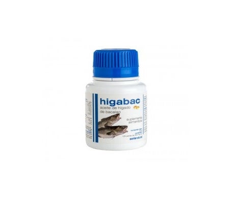 Higabac aceite higado bacalao EPA DHA Soria Natural