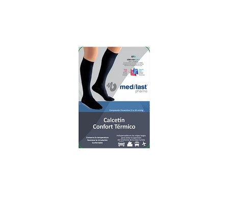 Calcetin Medilast Confort Azul T-peq