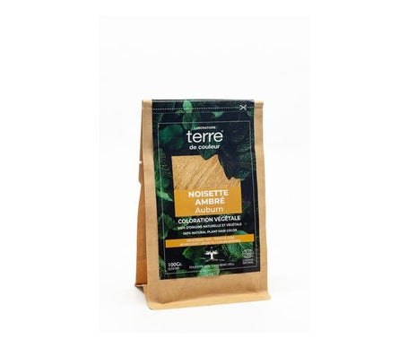 Terre de Couleur Coloración 100% Vegetal Avellana Ámbar 100g