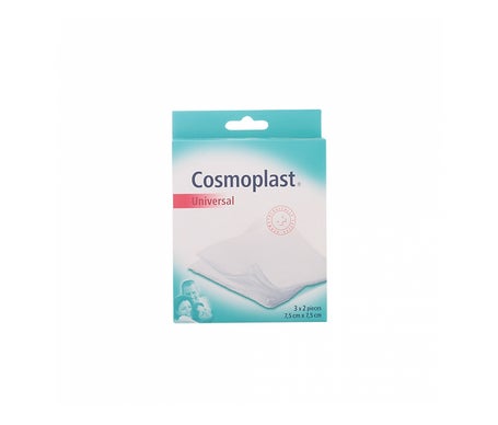 Cosmoplast gasas Esterilizadas 7,5 X7,5 cm 5 uds