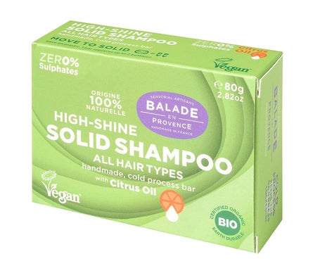 Balade en Provence Champú Sólido Cítricos Brillo Bio 80 g