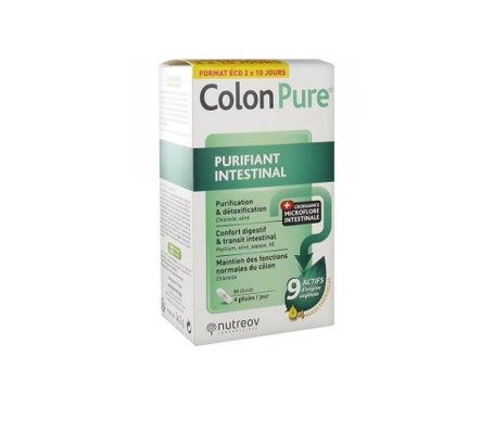 Colonpure Cure of 20 Days 80 Capsules