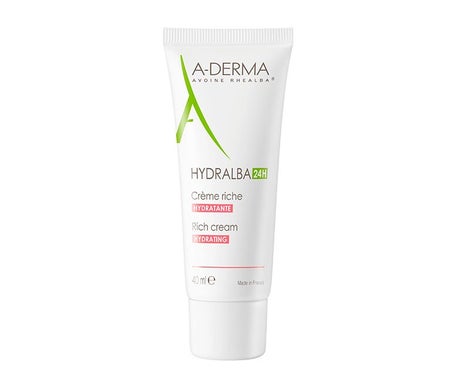 A-Derma Hydralba Crema Hidratante UV Rica 40ml