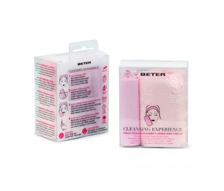 Beter Pack Toalla desmaquillante + Banda Cabello
