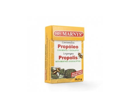 Marnys Caramelos de Propóleo con Mentol Eucalipto sin Azúcar 36,5g