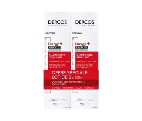 Vichy Dercos Technique Energy+ Champú Estimulante 2x400ml