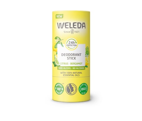 Weleda Desodorante Stick 24h Citrus Bergamota 50g