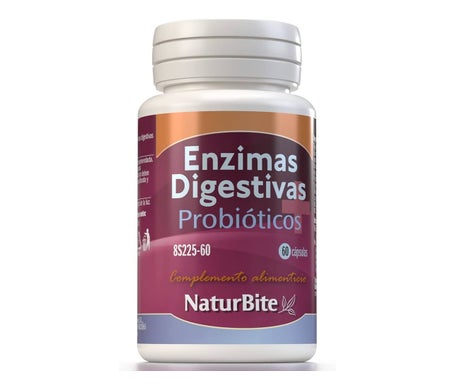 Naturbite Enzimas Digestivas + Probióticos 60caps