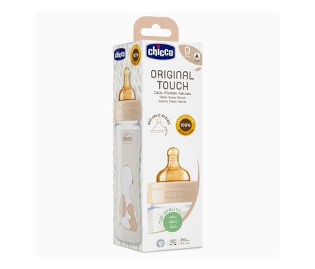 Chicco Original Touch Biberón Látex Beige 240ml