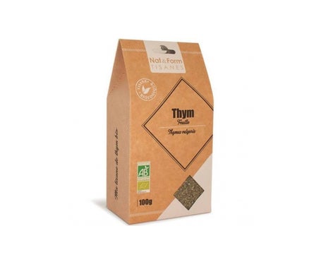 Nat&ampForm Tela Flor de Tomillo Orgánico 100G