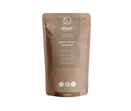 Khadi Mascarilla Capilar Brillo Profundo-Shikakai En Polvo Sobre 50g