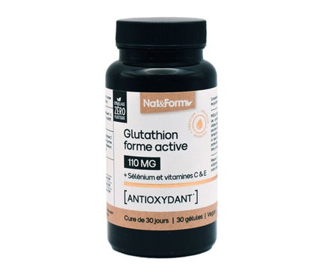 Nat&Form Glutatión 110mg 30 Perlas