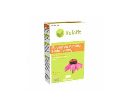 Relafit Equinácea Purpúrea Forte 1800 Mg 30 cápsulas