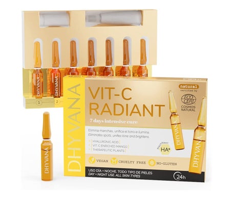 Dhyvana Beauty Booster Radiant Complexion 7 Ampollas de 2ml